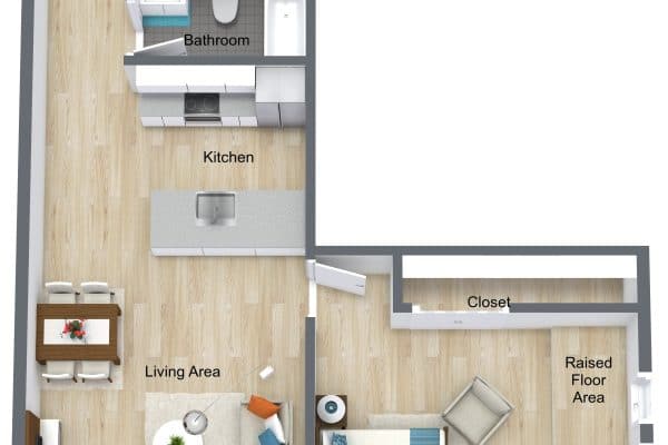 one bedroom apartment in kenosha, loft apartments in kenosha, gateway lofts